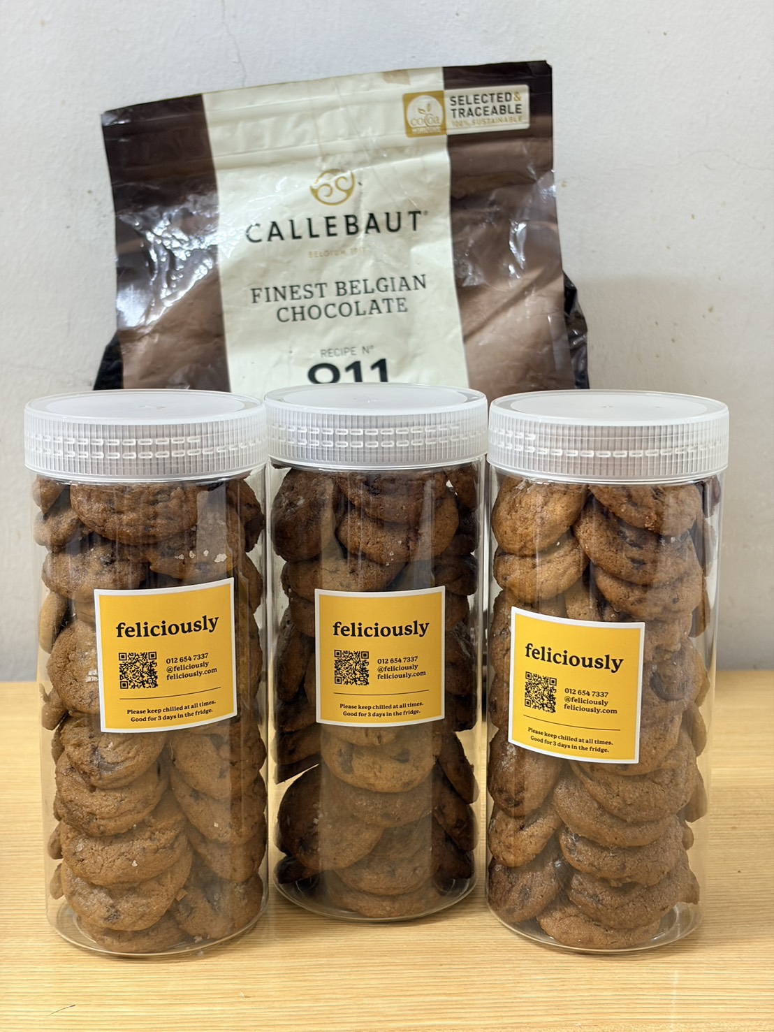 Maldon Sea Salt Belgian Chocolate Chip Cookies