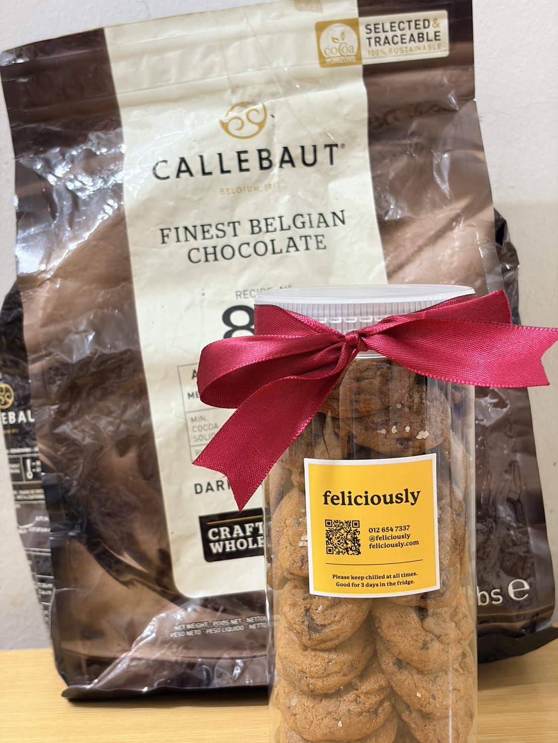 Maldon Sea Salt Belgian Chocolate Chip Cookies