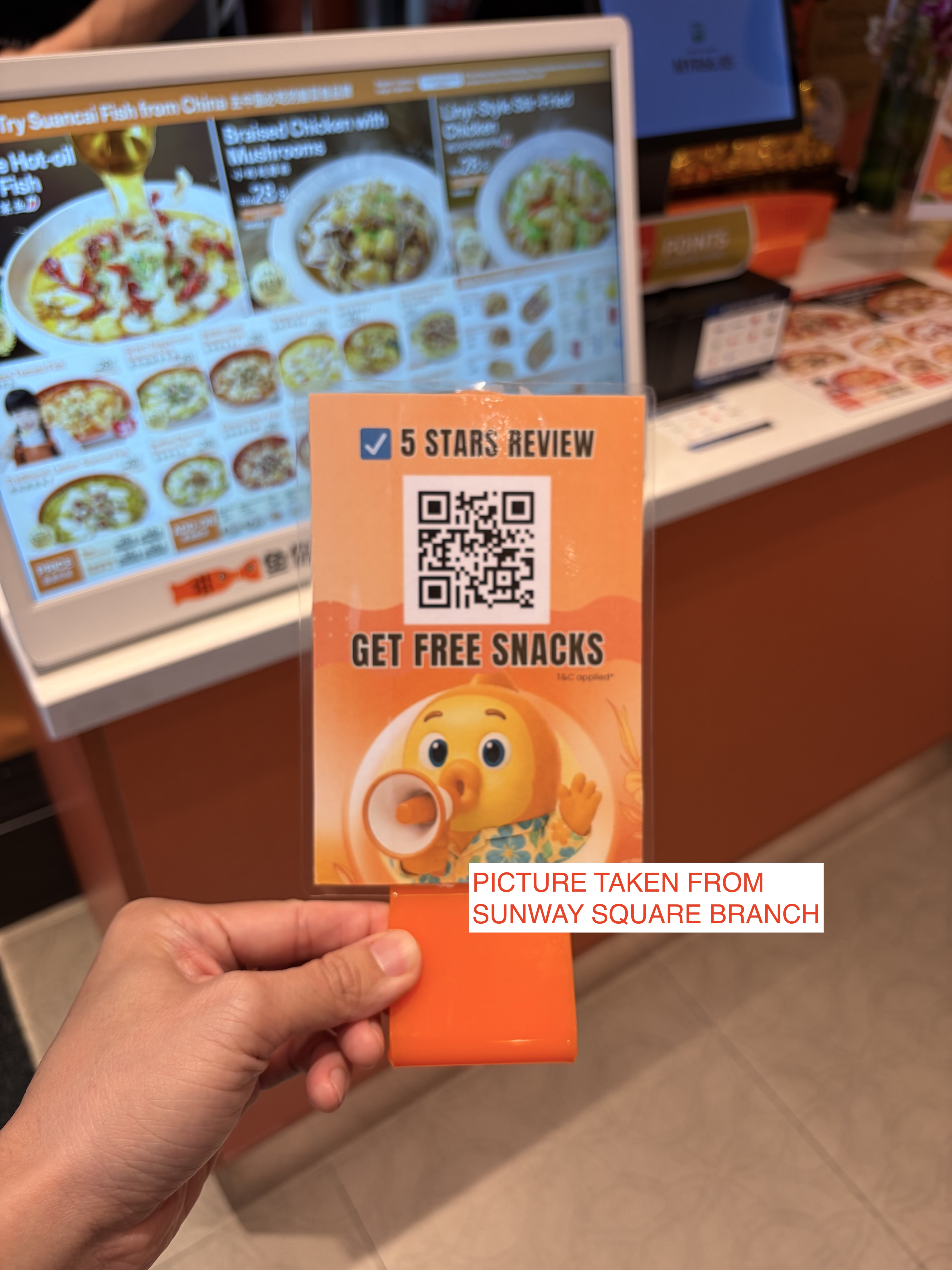 Proof of review incentive
