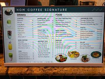 HOM Coffee USJ 1 cafe interior and ambiance