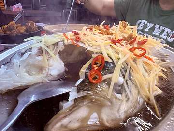 Cheras Flat Steamed Fish Head USJ 1