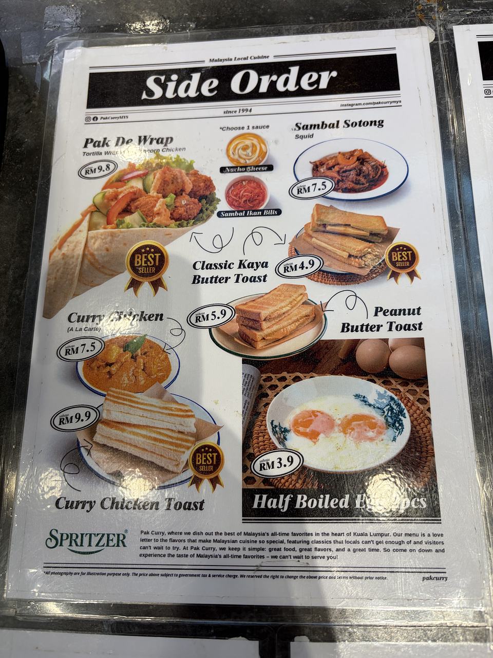 Pak Curry Sunway Square